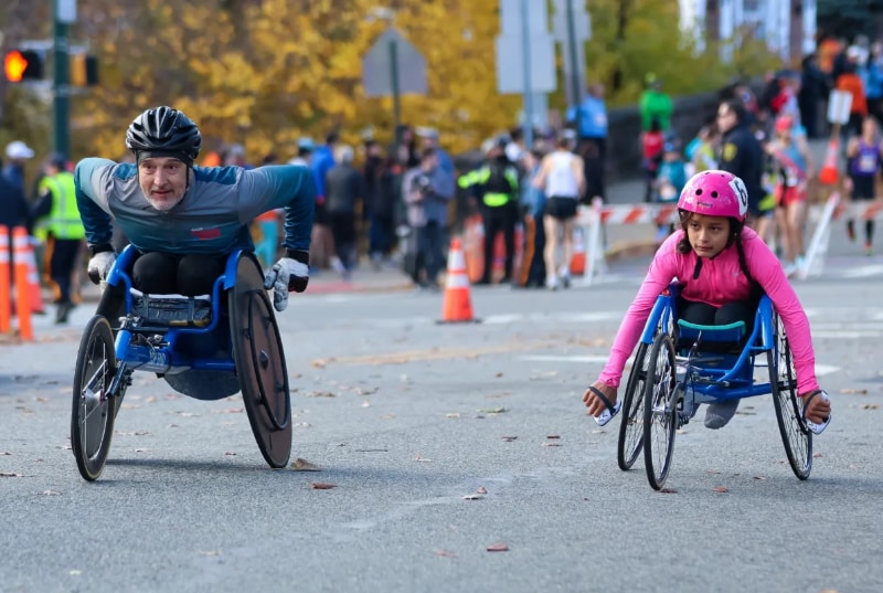 A8K wheelchair racers